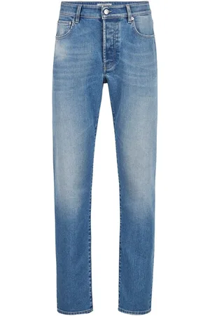 Iceberg Carpenter fit 5-pocket indigo denim trousers