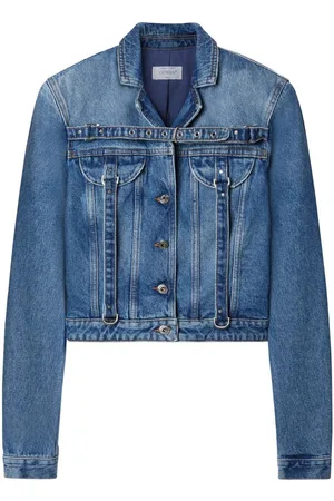 OFF-WHITE Coats Blue