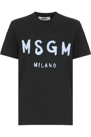 Msgm T-Shirts And Polos Black