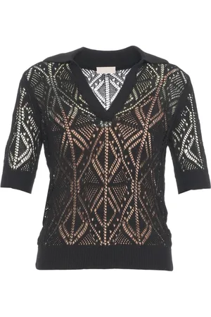 Liu Jo Crochet polo shirt