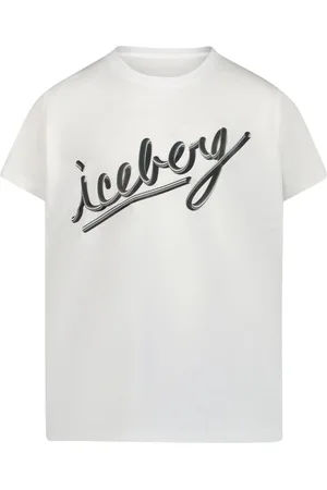 Iceberg Kinder Jongens T-Shirt In Wit