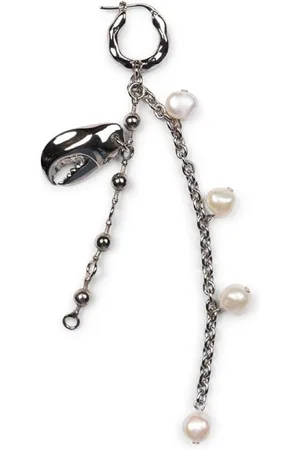 Acne Studios CLAW CHARM EARRING SILVER