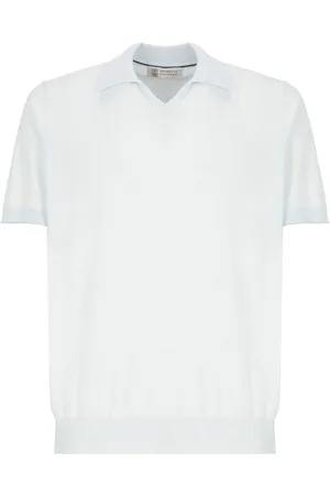 Brunello Cucinelli T-Shirts And Polos Light Blue