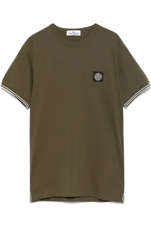 Stone Island T-shirts and Polos Green