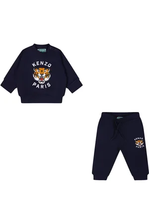 Kenzo Kids Baby Jongens Joggingpak In Navy