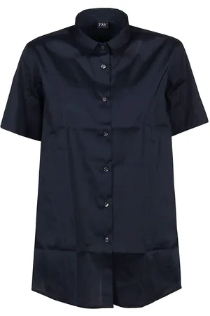 FAY Short Sleeve Shirt Blue