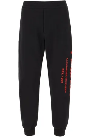 Alexander McQueen Black cotton joggers