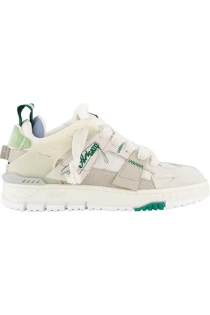 Axel Arigato Heren Area Patchwork Sneaker Beige