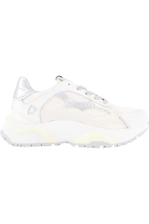 Philippe model Dames Odeon Sneaker Wit/Zilver