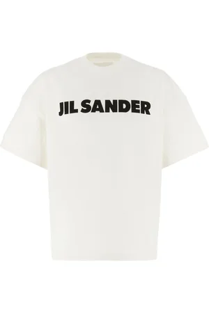 Jil Sander Ivory cotton oversize t-shirt