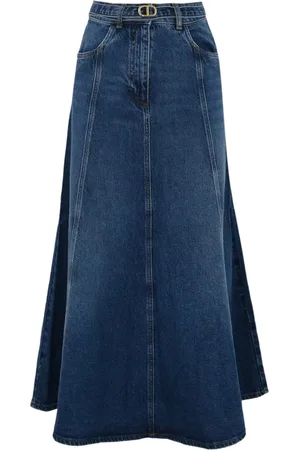 Twin-Set Skirts Denim Medio