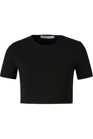 Alexander Wang Monogram Cropped Top