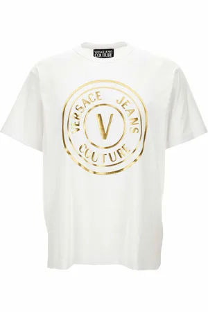 VERSACE T-shirts and Polos White