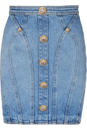 Balmain Skirts Blue