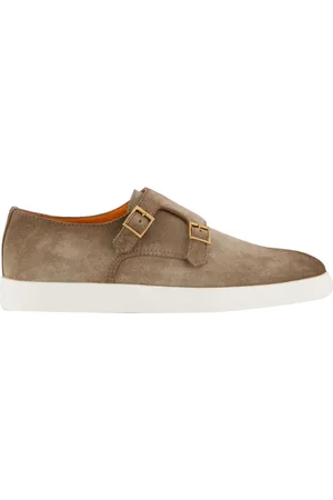 santoni Heren Bankable Loafer Beige