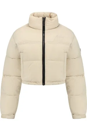 Malelions Women Signature Cropped Puffer Jacket