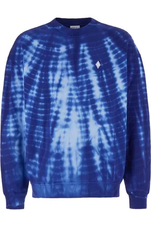 MARCELO BURLON Multicolor cotton oversize sweatshirt