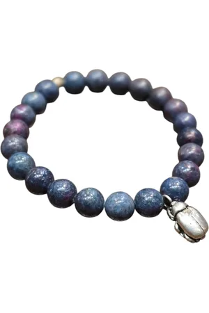 CATHERINE MICHIELS Bracelet Milo Silver Diamant serti kyanite élastique MILO SSLE Catherine Michiel