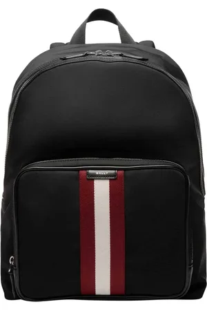 Bally Code Leather Backpack