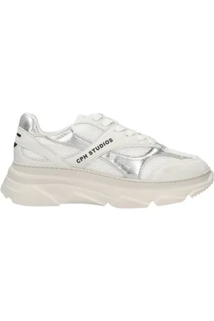 Copenhagen Shoes CPH54 WHITE/SILVER