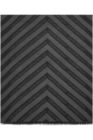 Emporio Armani Scarfs Grey