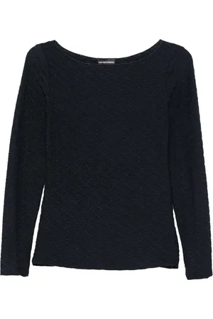 Emporio Armani Sweaters Blue