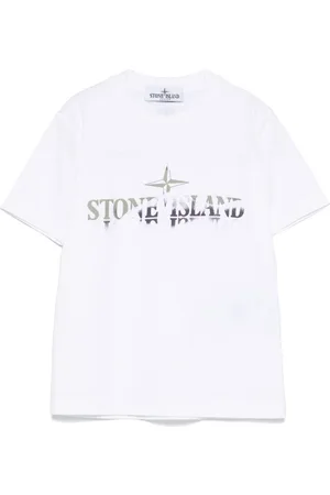 Stone Island T-shirts and Polos White