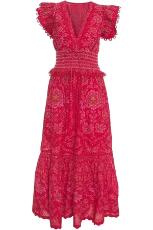 Farm Rio Maxi dress with floral pattern