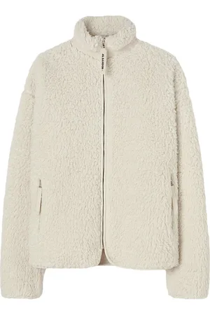 Jil Sander Zip Sweatshirt Eggshell