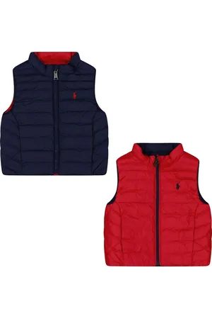 Ralph Lauren Baby Unisex Bodywarmer In Navy