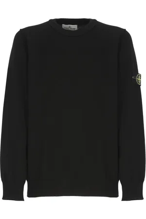 Stone Island Sweaters Black
