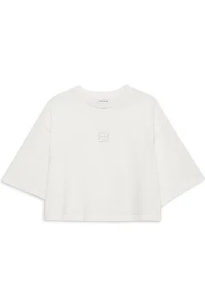 ANINE BING Cropped t-shirt wit