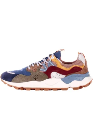 Flower Mountain Sneakers Blu Verde