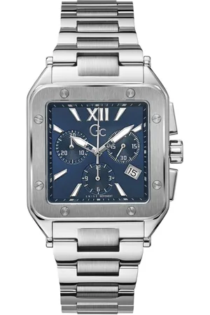 Guess Gc Couture Square Mens Z08003G7MF herenhorloge