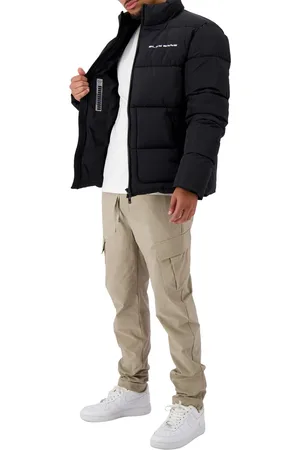 Black Bananas Block Puffer Jacket