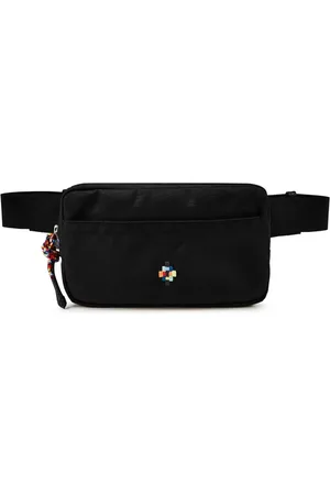 MARCELO BURLON Colorful Cross Logo Fanny Pack