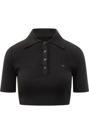 Courrèges Polo Cropped