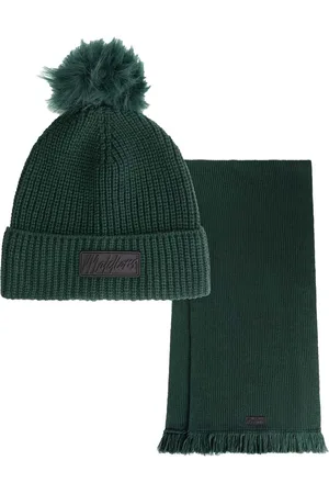 Malelions Women Knitted Beanie Scarf Set