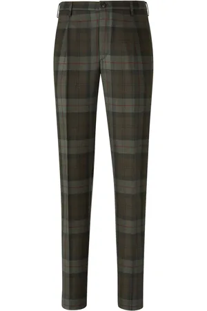 Incotex Checkered Pattern Trousers