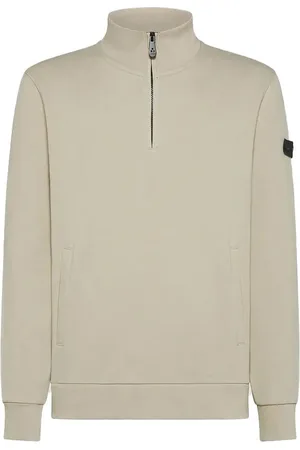 Peuterey Half Zip Sweater Dory Tapioca