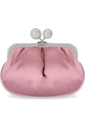 Max Mara Weekend Pasticcino Emmy Small Pink Clutch Bag Pink