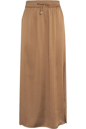 HERNO Satin maxi skirt