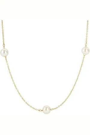 Blush Collier 3185YPW 14k Geelgoud met Parels 42cm