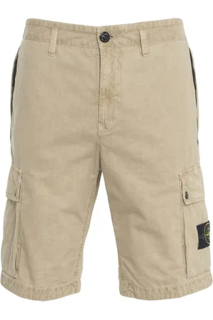 Stone Island Cargo shorts with detachable logo