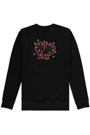 Aspact Broken Hart Sweater Black