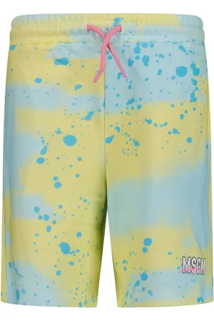 Msgm Kinder Meisjes Shorts In Turquoise