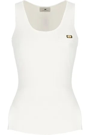 Elisabetta Franchi Top Ivory