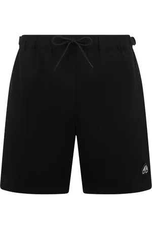 Moose Knuckles Logo Swim Short Black