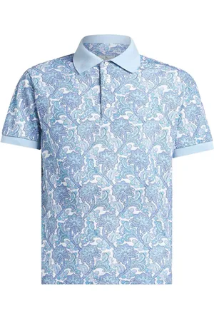 Etro T-shirts and Polos Clear Blue