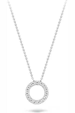 Blush 3065WZI Ketting 14 krt witgoud met zirkonia